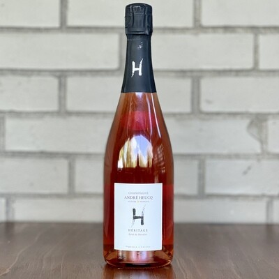 Champagne Andre Heucq 'Heritage' Rosé de Meunier 2017 (750ml)