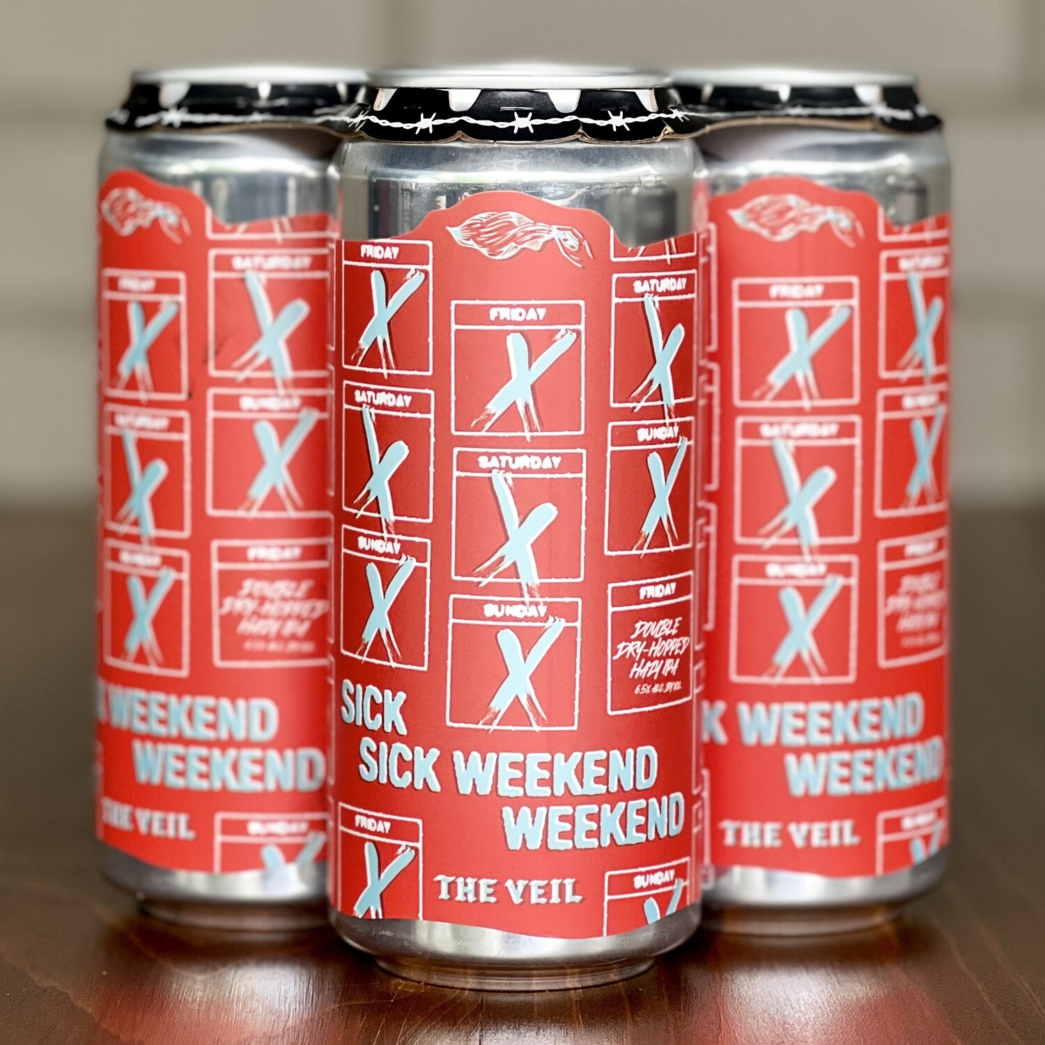 The Veil Sick Sick Weekend Weekend (4pk)