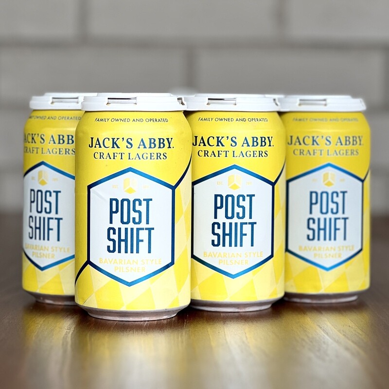 Jack&#39;s Abby Post Shift Pilsner (6pk)