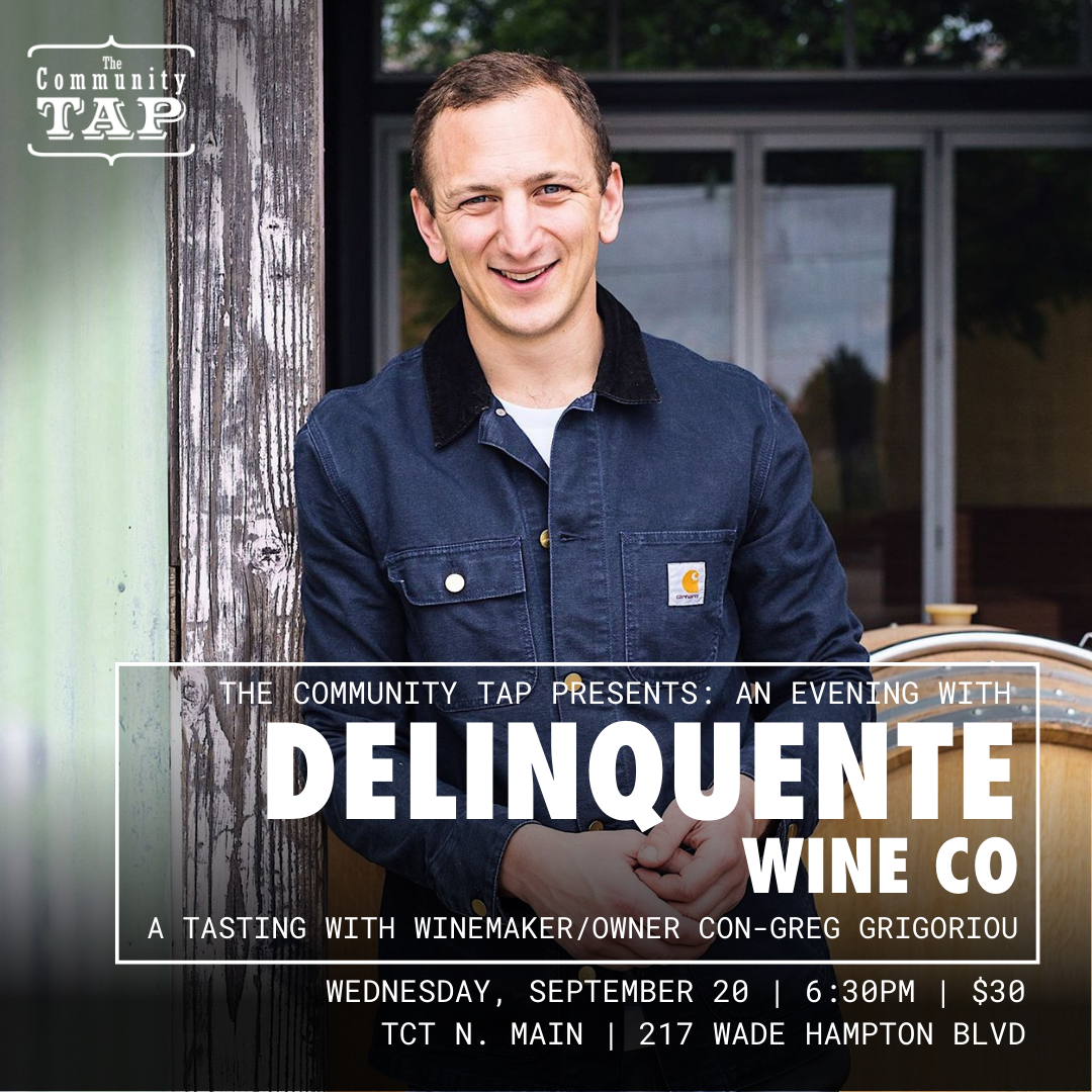 WINE TASTING: Delinquente Wine Co. (9/20/23)