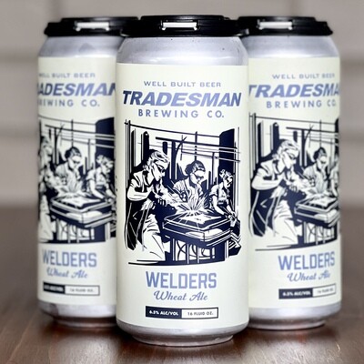 Tradesman Welders Wheat Ale (4pk)