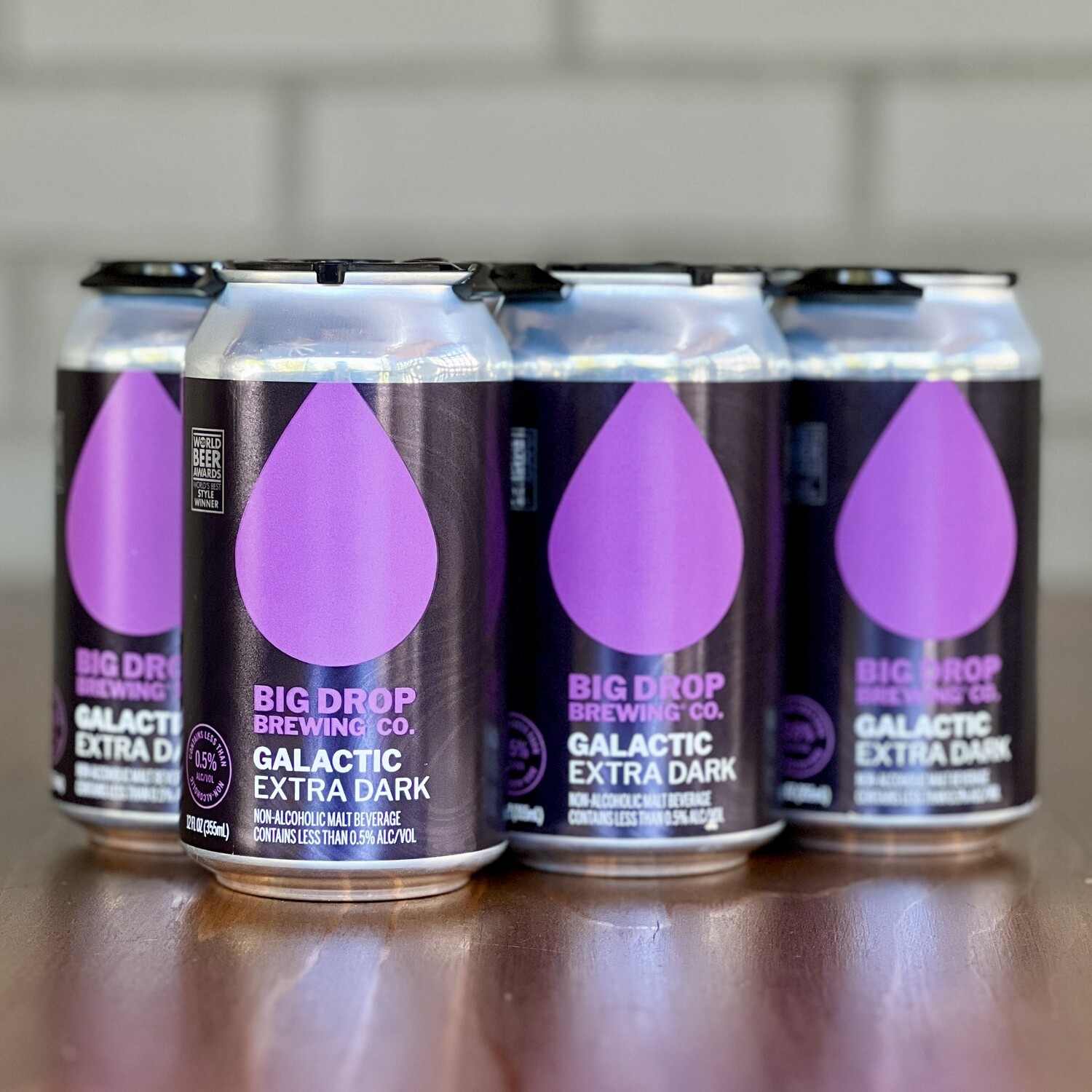 Big Drop Brewing Co. Galactic Extra Dark Non-Alcoholic Malt Beverage (6pk)