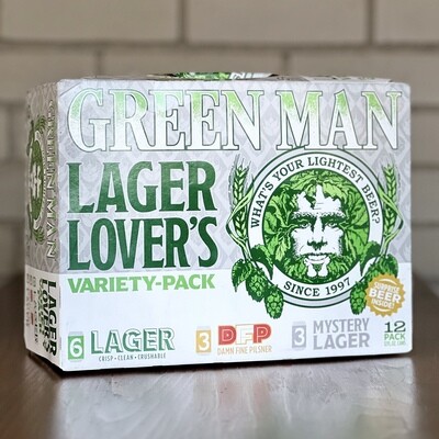 Green Man Lager Lover's Variety Pack (12pk)
