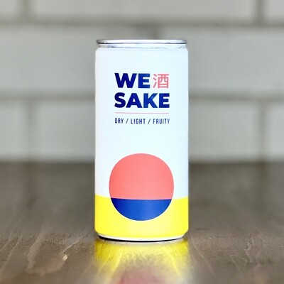 WeSake Junmai Ginjo Sake Can (200ml)