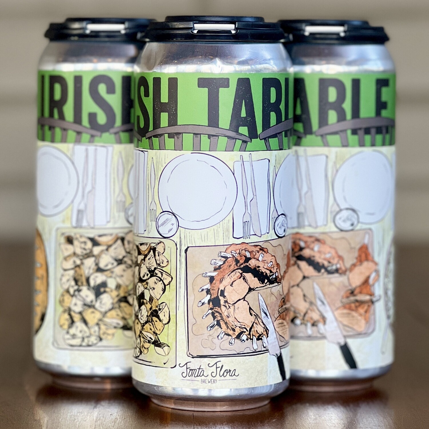 Fonta Flora Irish Table (4pk)