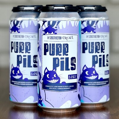 The Southern Growl Purr Pils (4pk)