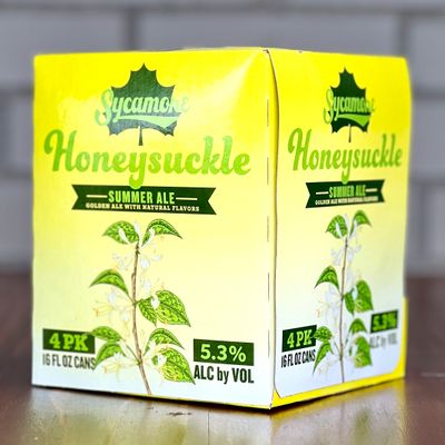 Sycamore Honeysuckle Summer Ale (4pk)