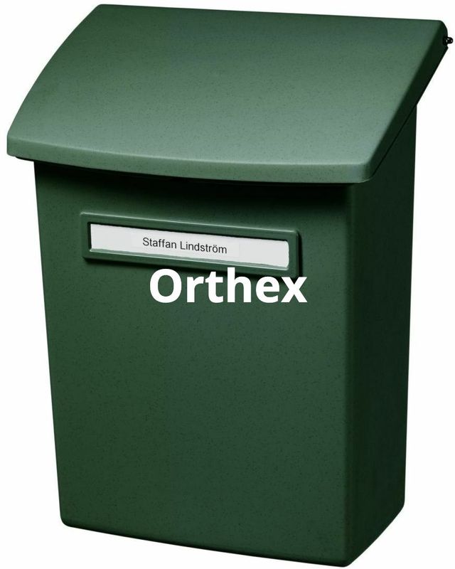 Namnskylt till brevlådan/ Nimikyltti postilaatikkoon
