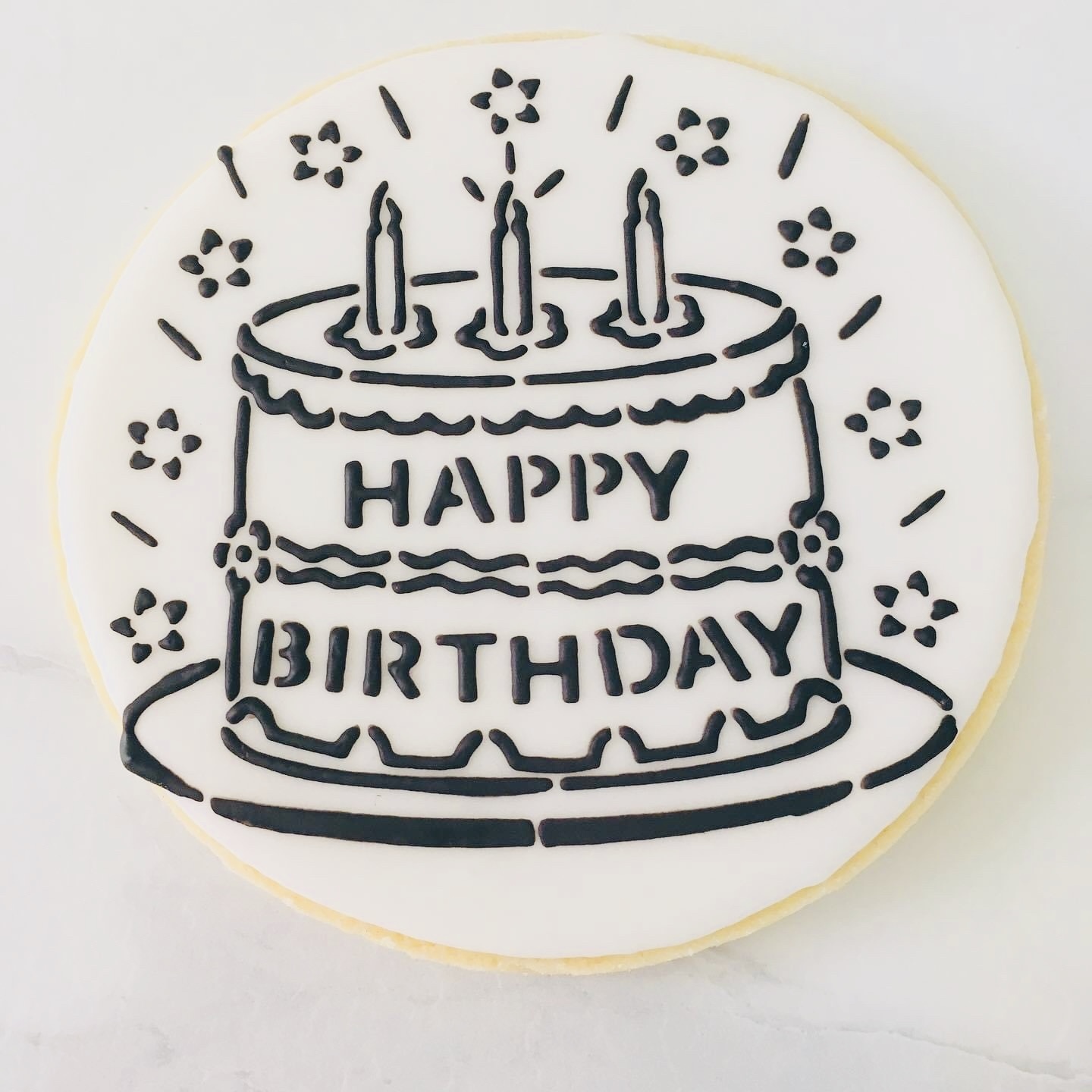 Pack Anniversaire De 4 Biscuits A Colorier Pack Anniversaire De 4 Biscuits A Colorier