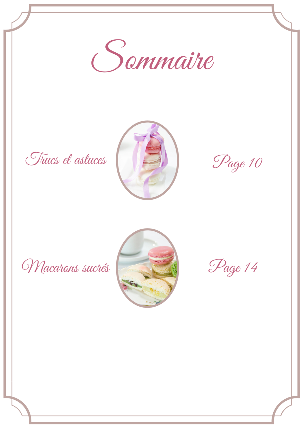 TOME 3 - Les macarons