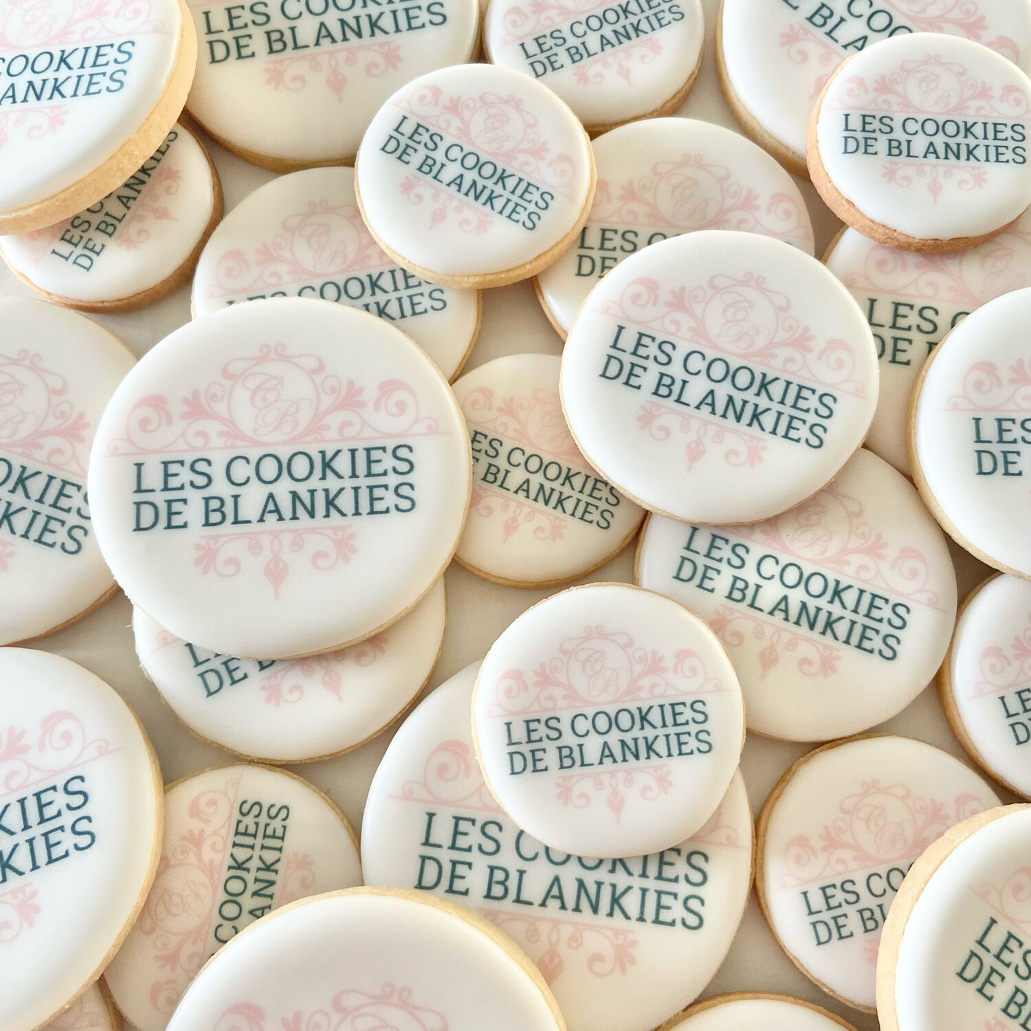 Biscuit signature  "Votre logo à croquer"