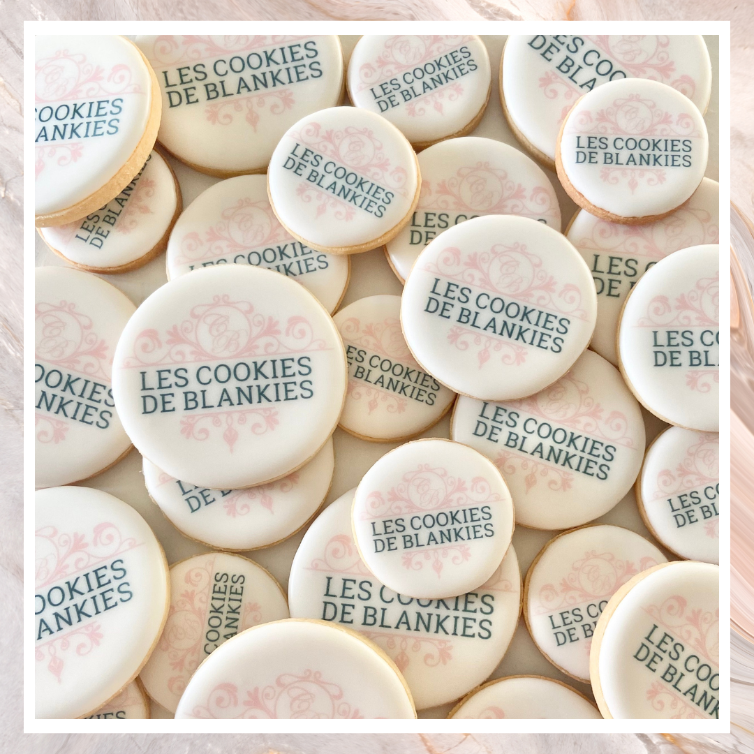 Biscuit signature  "Votre logo à croquer"