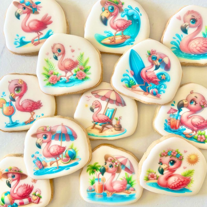 Les flamands roses