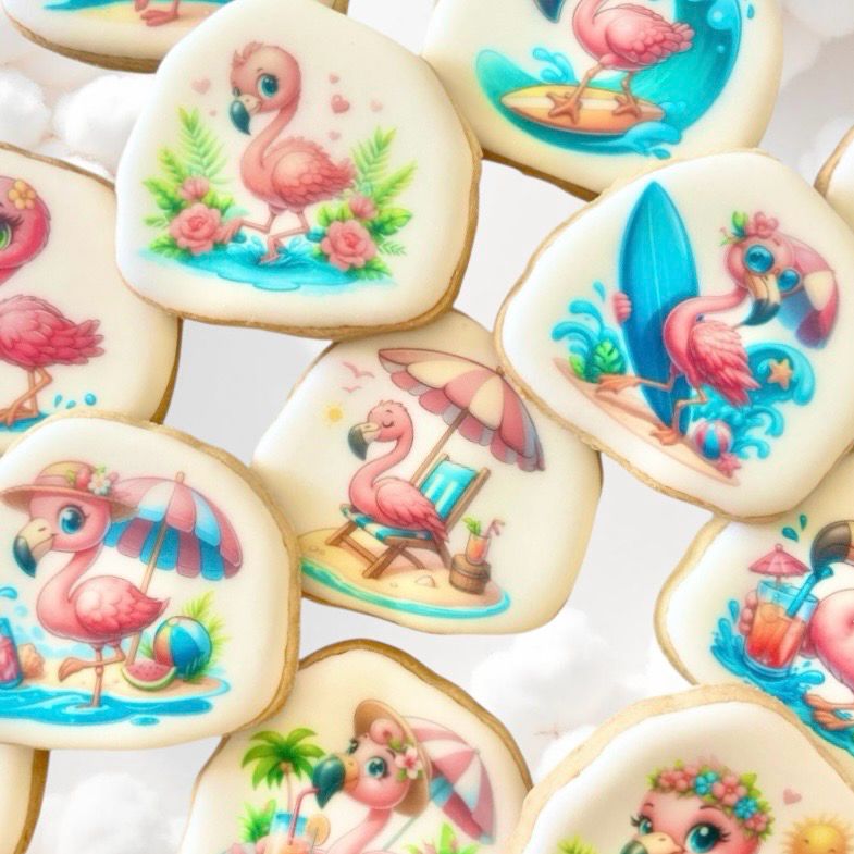 Les flamands roses