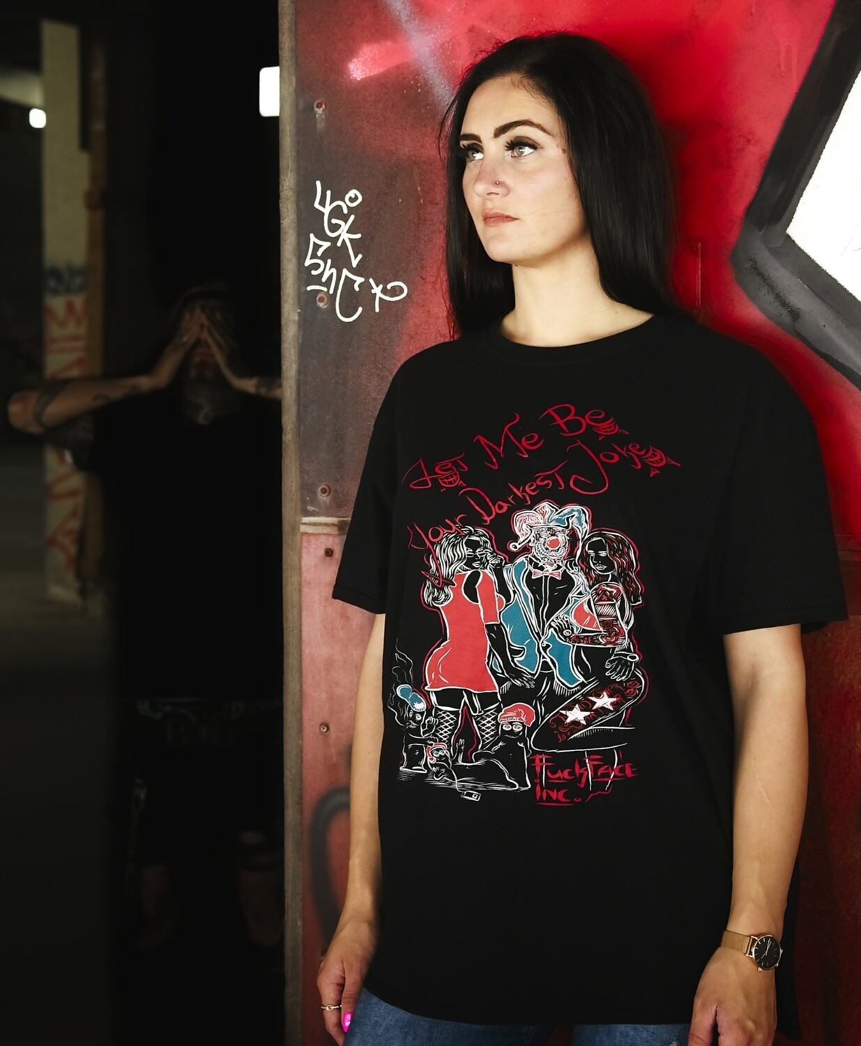 T-shirt, Let me be your darkest joke