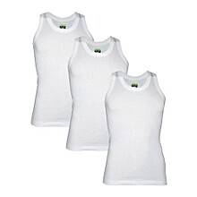 Lot de 3 débarder blanc léger