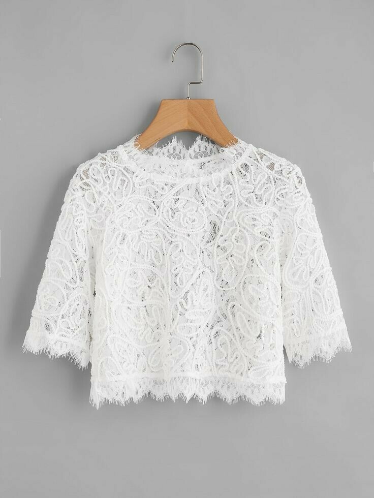 White Lace Top