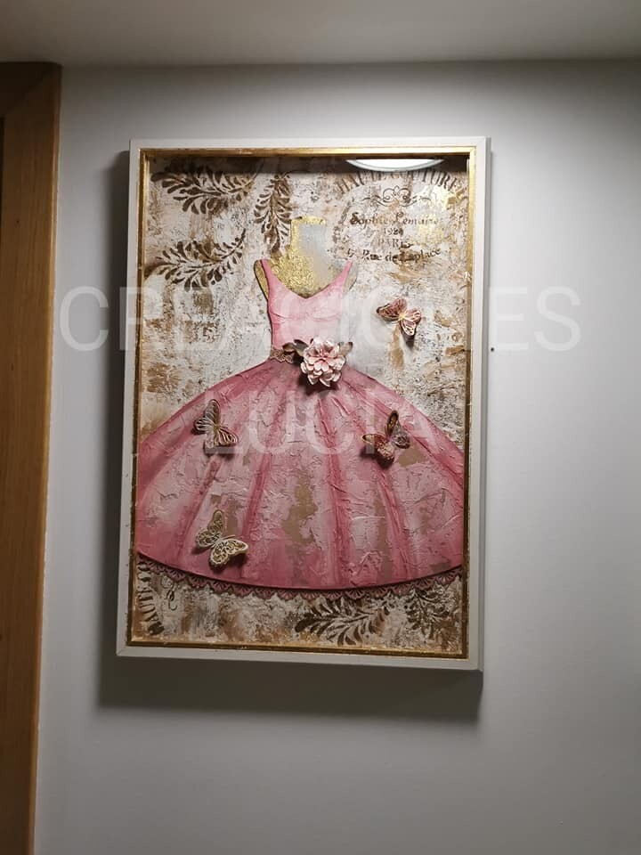 Cuadro vestido