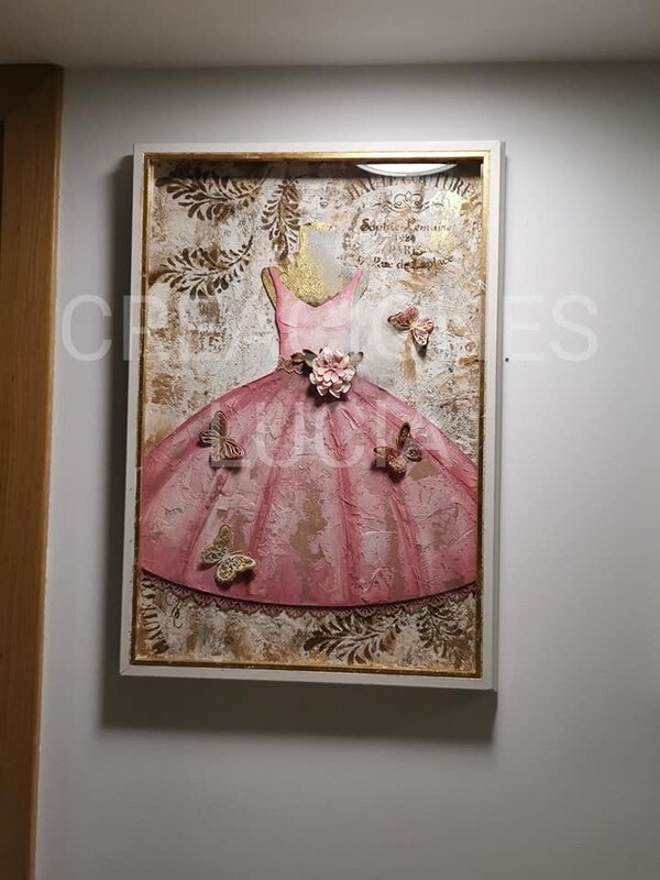 Cuadro vestido