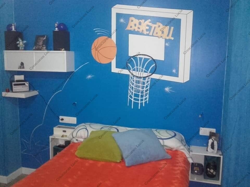 Mural Baloncesto