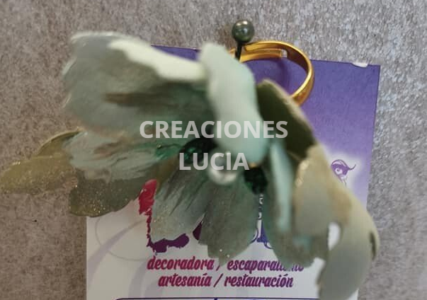 Anillo Foamiran