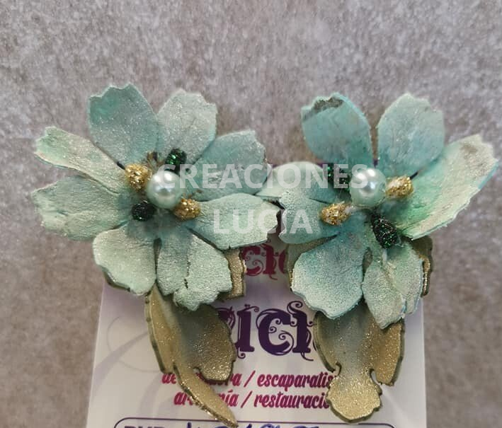 Pendientes Foamiran