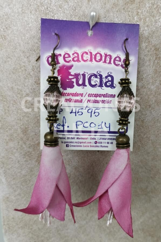 Pendientes Foamiran