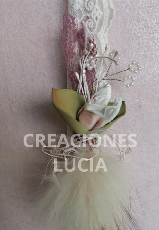 Tocado cinta Foamiran
