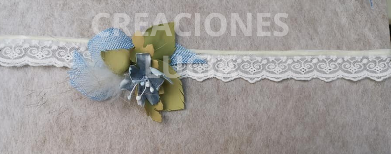 Tocado Cinta Foamiran