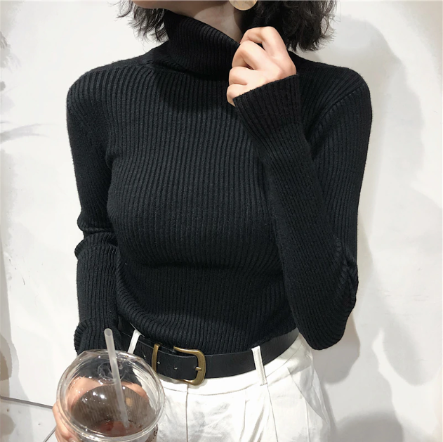 Turtleneck Sweater Women&#39;s