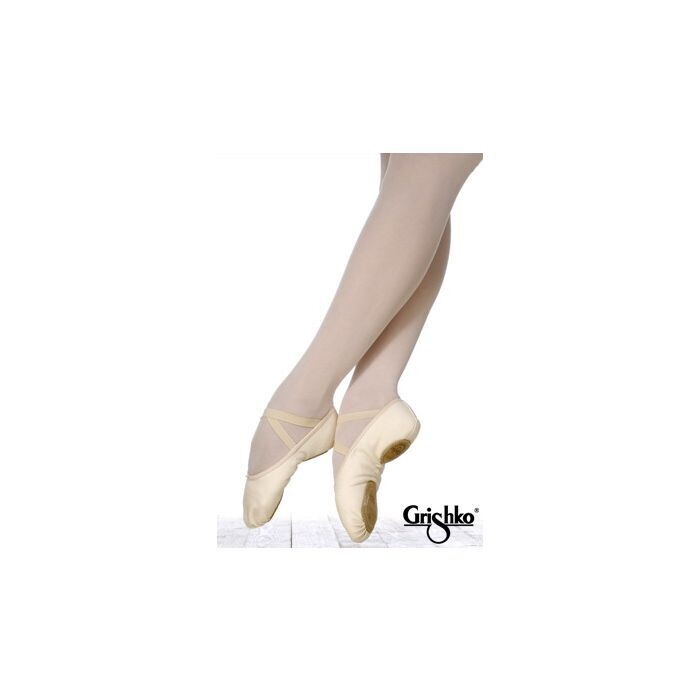GRISHKO "Performence" Mod.6 SOFTBALLETTSCHLÄPPCHEN MIT GETEILTER SOHLE Ballet shoes