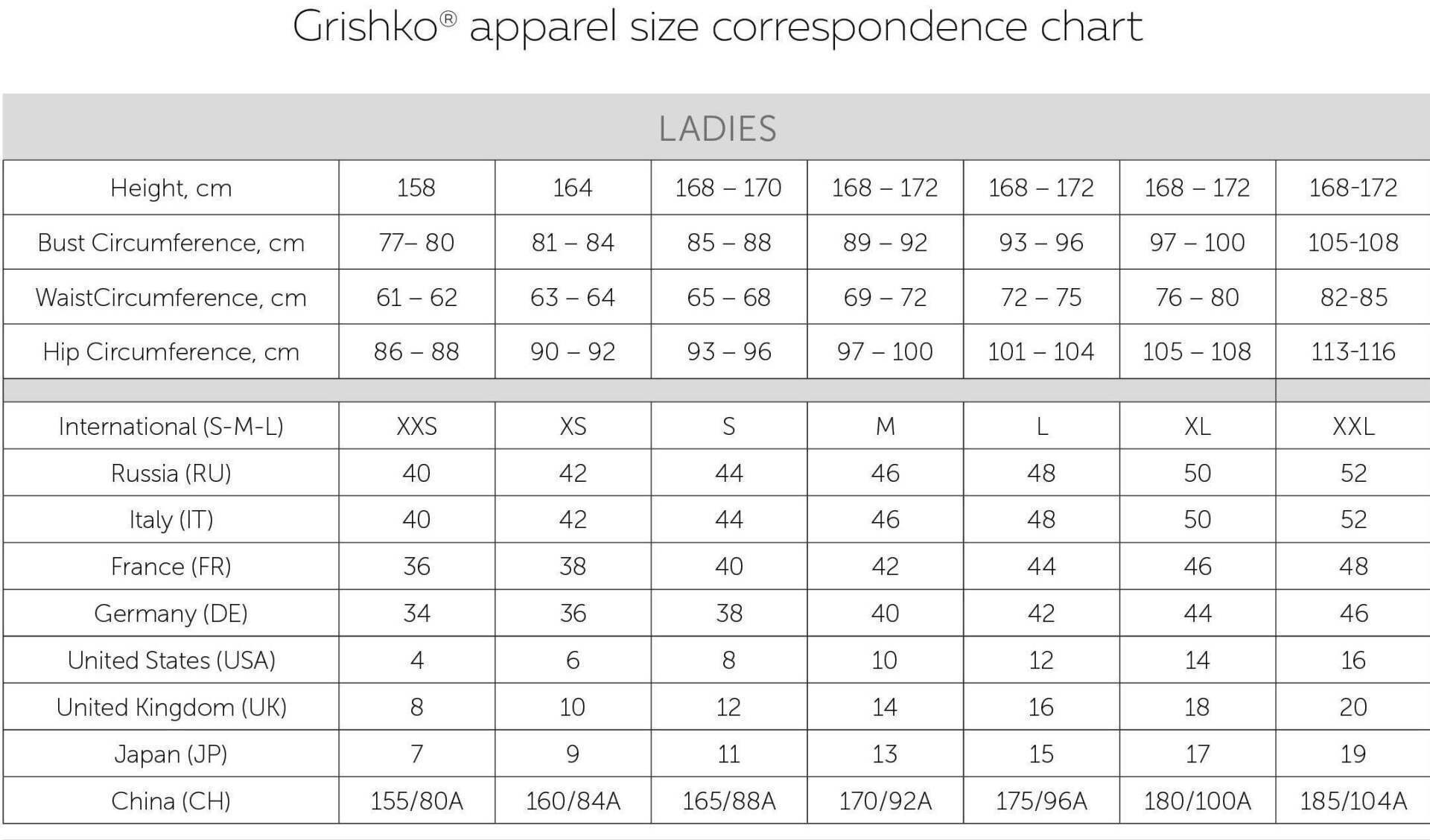 Grishko DSD08C Spagettiträger Trikot