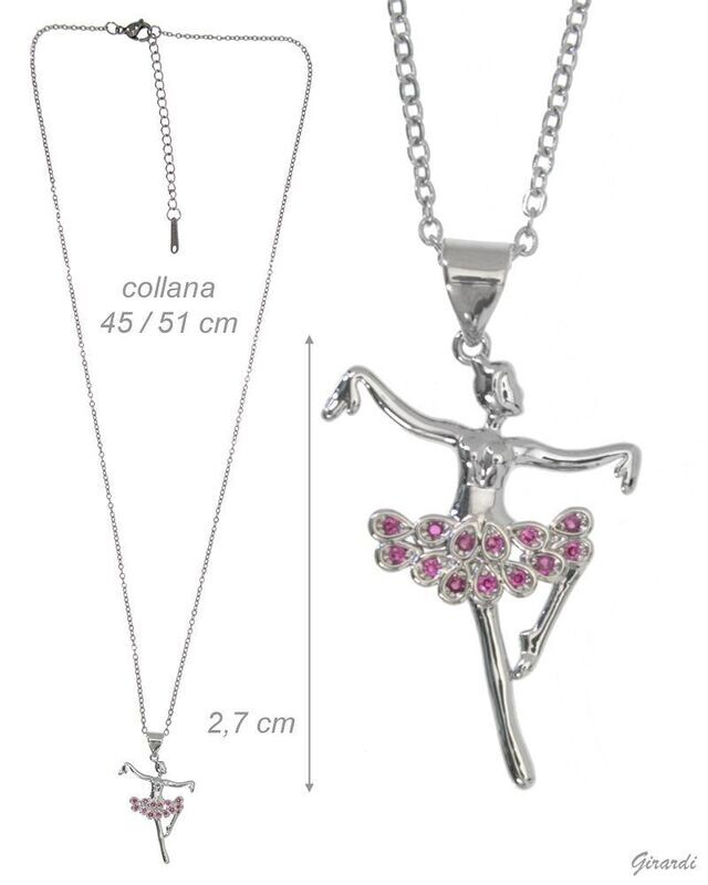 Zirkon-Ballerina-Halskette Zirkon-Ballerina-Halskette