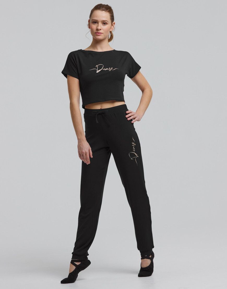 AFFETTO RUBAN- Damen Tanz- und Fitness -Yogahose von Temps Danse