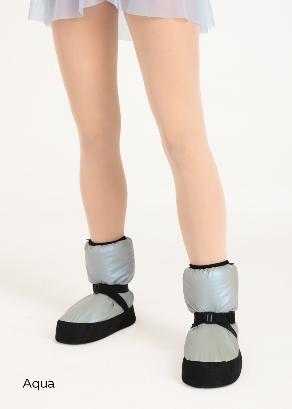 Grishko M68 Aufwärmschuhe Aufwärmstiefel Warm up booties, Farbe: Aqua, Größe: S