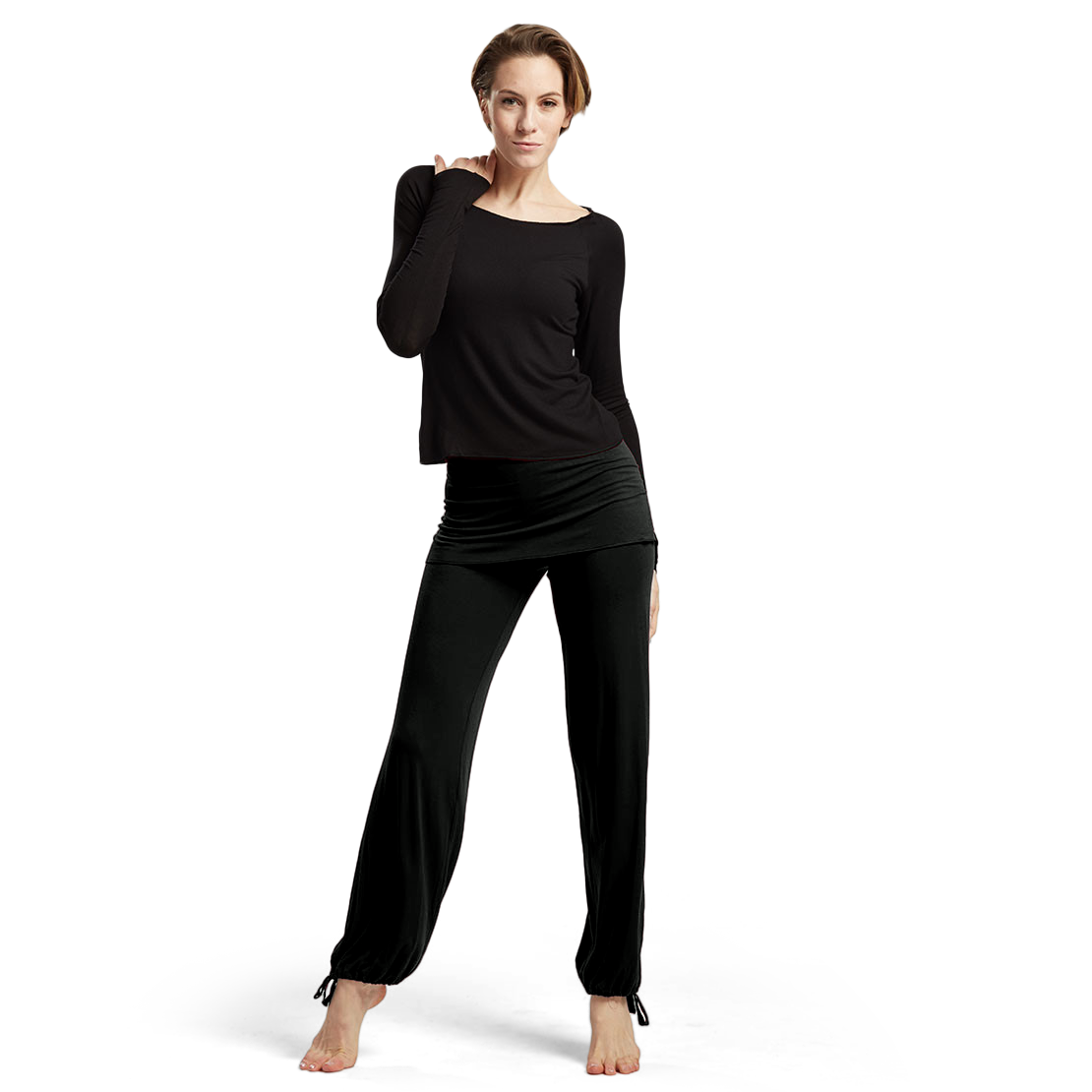 Baby -Damen Tanz- und Fitness -Yogahose mit Rick von Temps Danse