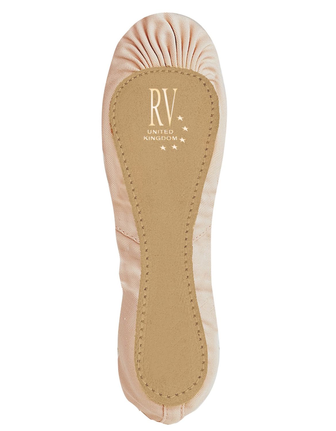 Roch Valley SSC Leinen BALLETT Schläppchen mit ganze Sohle Ballet shoes Kinder