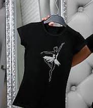 T-shirt ballerina für Kinder Dancecode