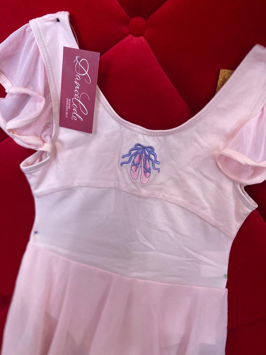 Kinderbody mit Röckchen Amalia, Farbe: Rosa, Größe: 30/ 98-104