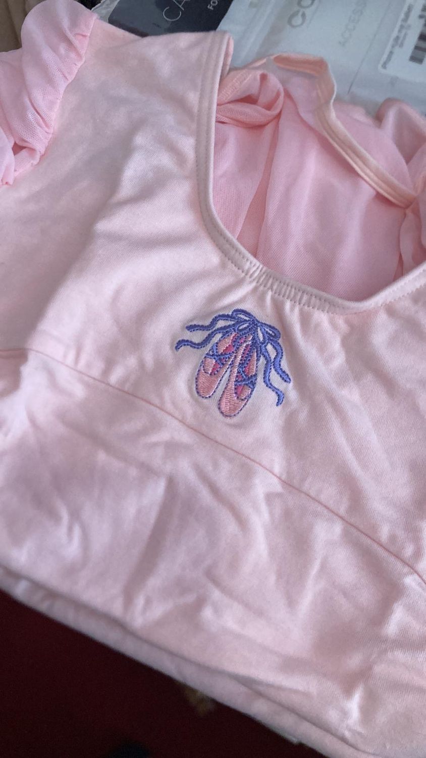 Kinderbody mit Röckchen Amila Dancecode, Farbe: Rosa, Größe: 30/ 98-104