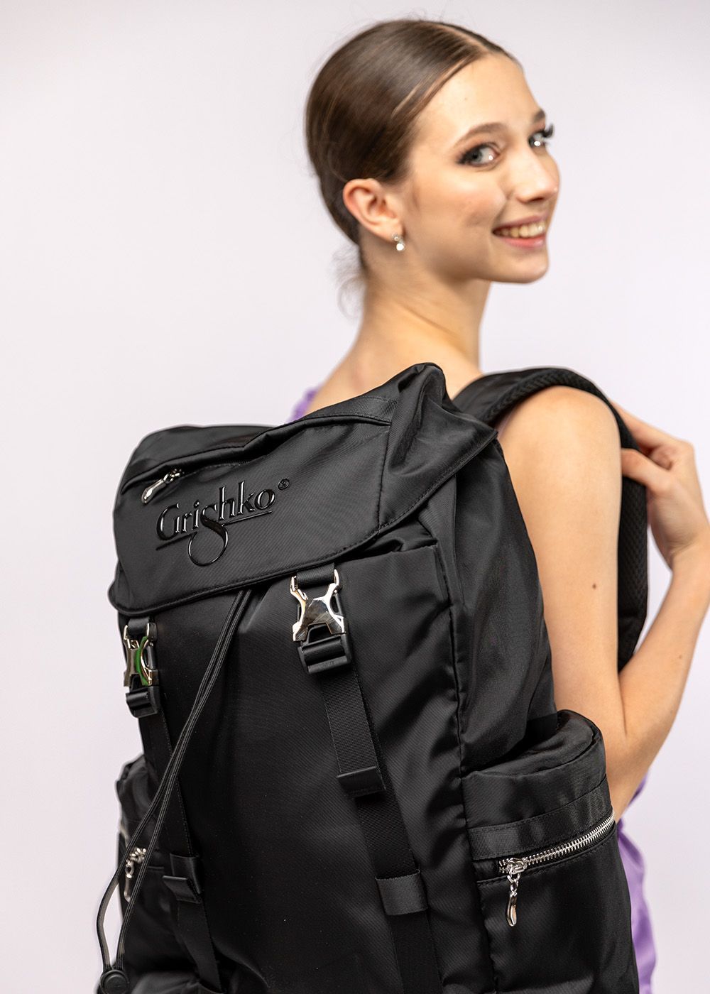 Grishko Supra  Rucksack, Farbe: Schwarz