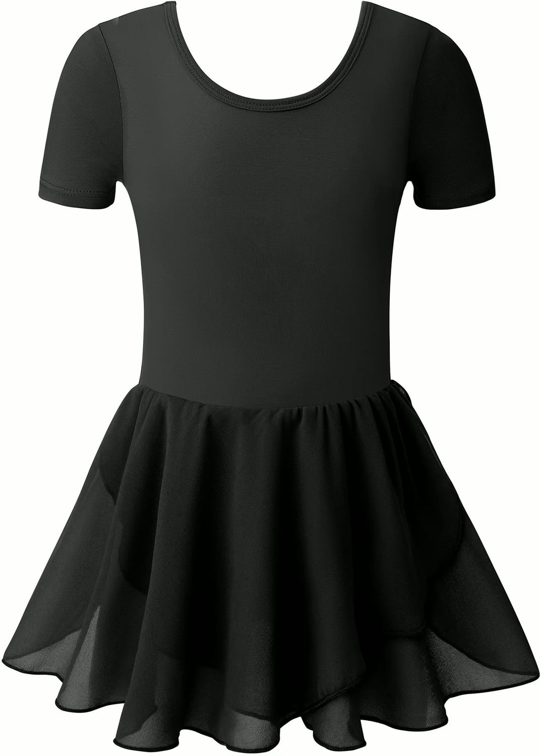 Kinderbody mit Röckchen Mona, Farbe: Schwarz, Größe: 120