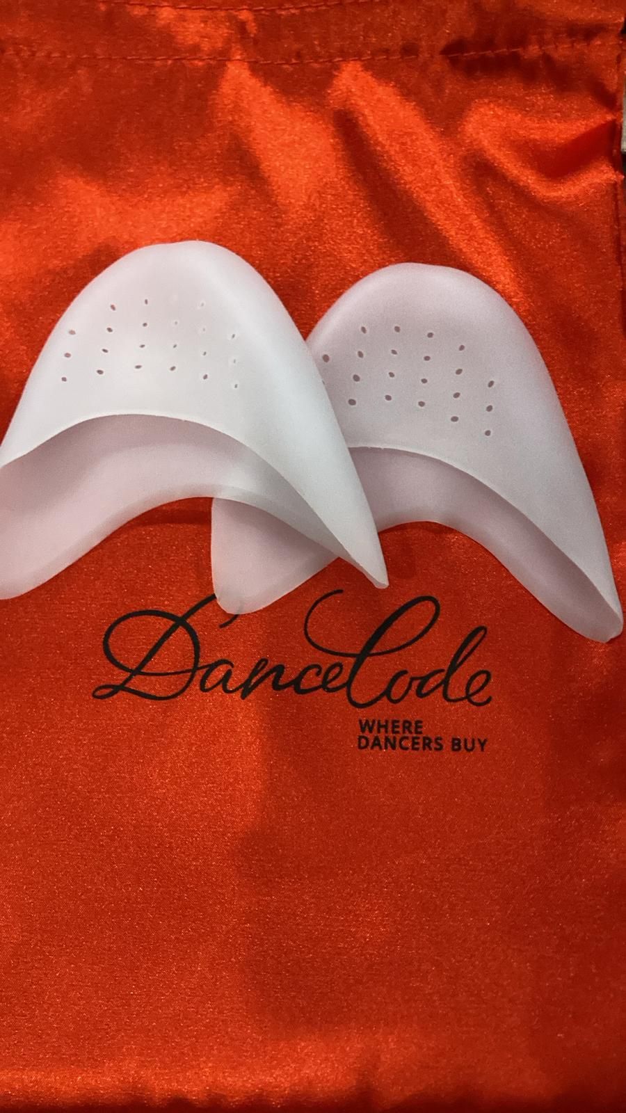 Perforiertes Silikon-Pad Schoner weiß Dancecode