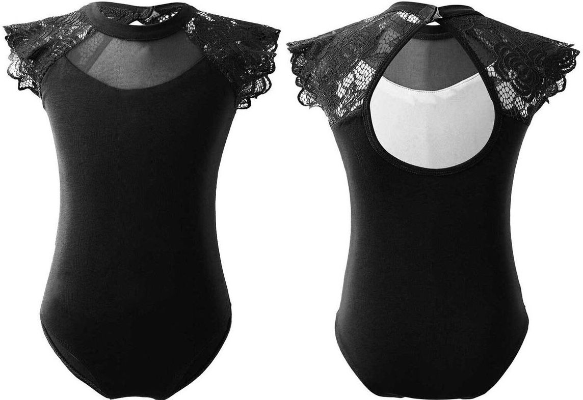 Trikot mit kurzen Ärmeln  Amira Dancecode, Größe: S, Farbe: Black