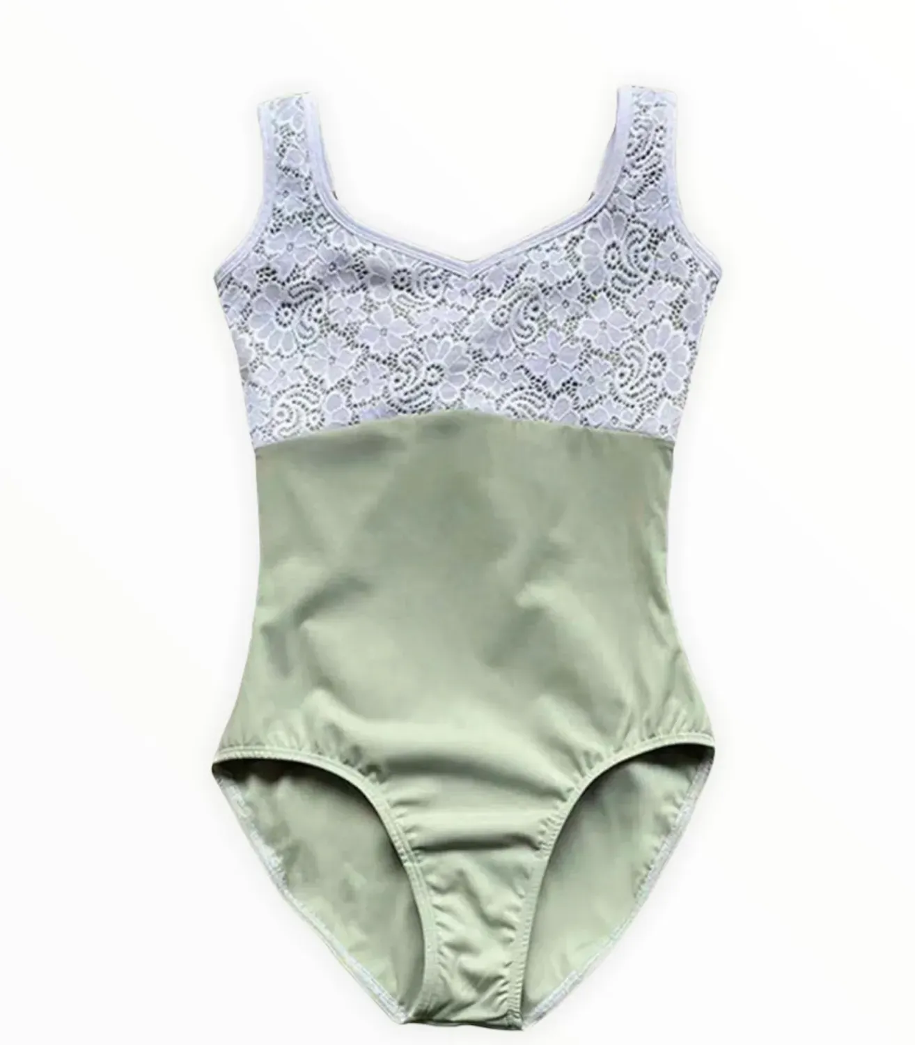 Trikot mit Spitze   Flora Dancecode, Größe: S, Farbe: Grün