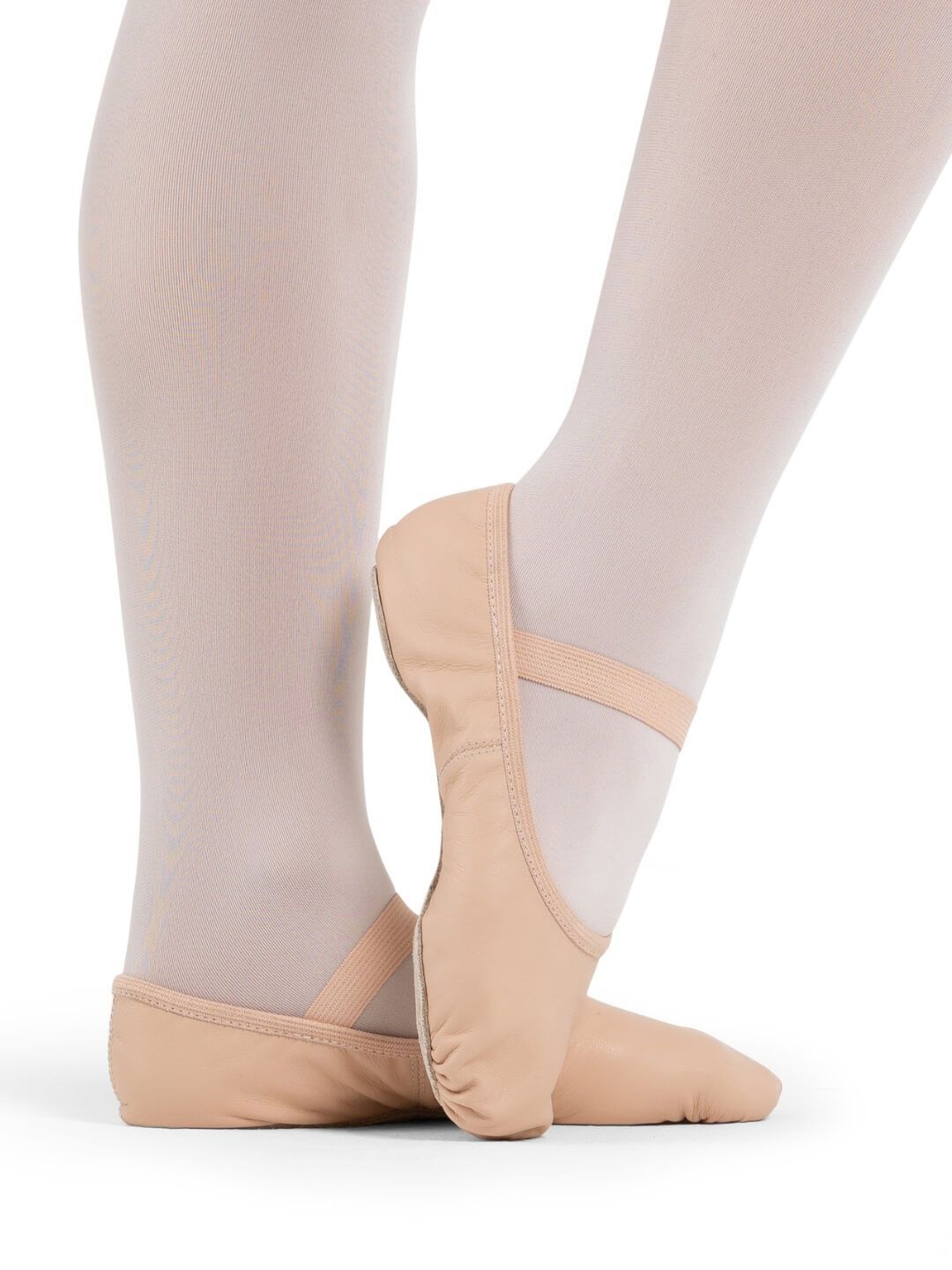 Capezio "Luna”. Lederschläppchen Ballet Shoe Erwachsene