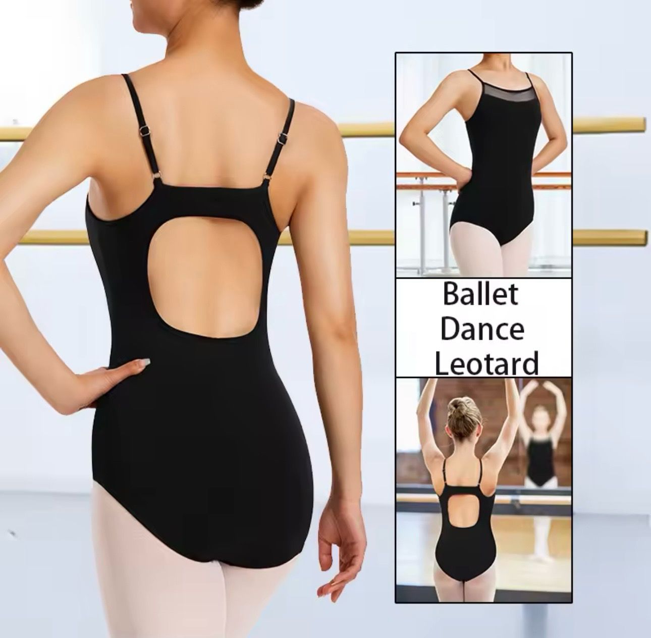 Trikot mit Spaghettiträgern Vita Dancecode
