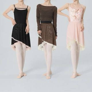 Tanzrock Jina von Dancecode aus Chiffon zweifarbig