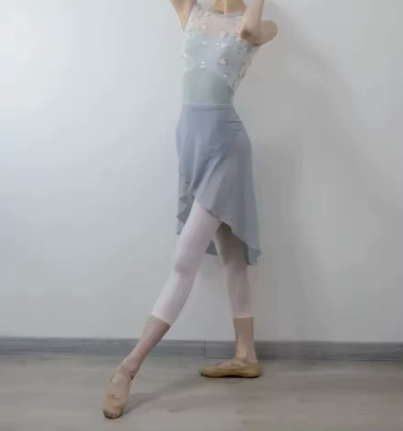 Tanzrock Jainin von Dancecode aus Chiffon zweifarbig