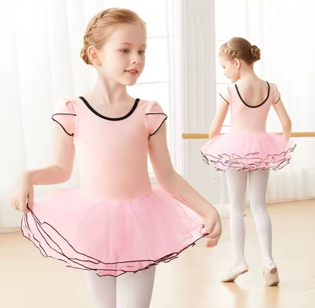 Kinder Trikot Chanel Body mit Röckchen ballett und tanz